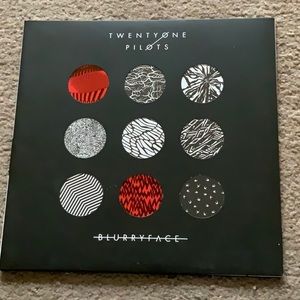 Twenty one pilots blurryface vinyl record with customizable cover